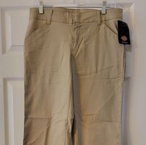 Women's Dickies Khaki Pants Relaxed Fit  Size: 10R